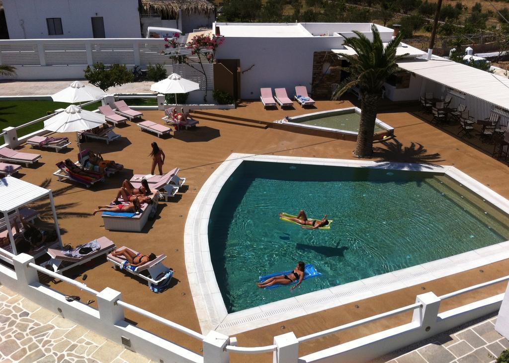 Hotel Aegeon Milopótasz Kültér fotó